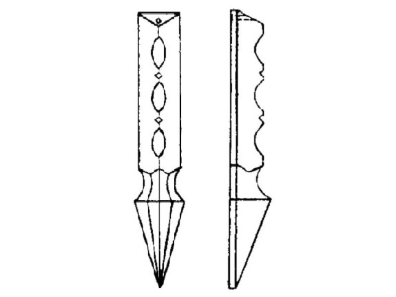 Zawieszka pryzmat grot szkło kryształowe 89.jpg