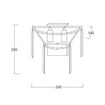 AMEDEO WALL 17106 2W-GLD kinkiet kryształowy złoty Zuma Line wymiary.jpg