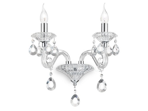 NEGRESCO AP2 TRASPARENTE 141046 kryształowy kinkiet Ideal Lux.jpg