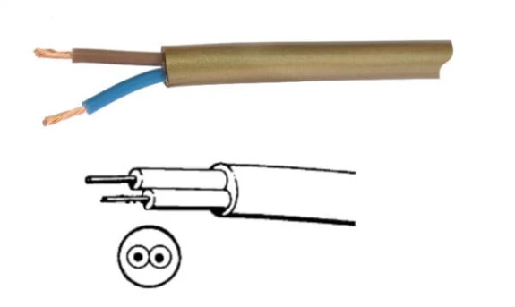 przewód elektryczny okrągły złoty 2 PE2x0,5OMYGO.jpg