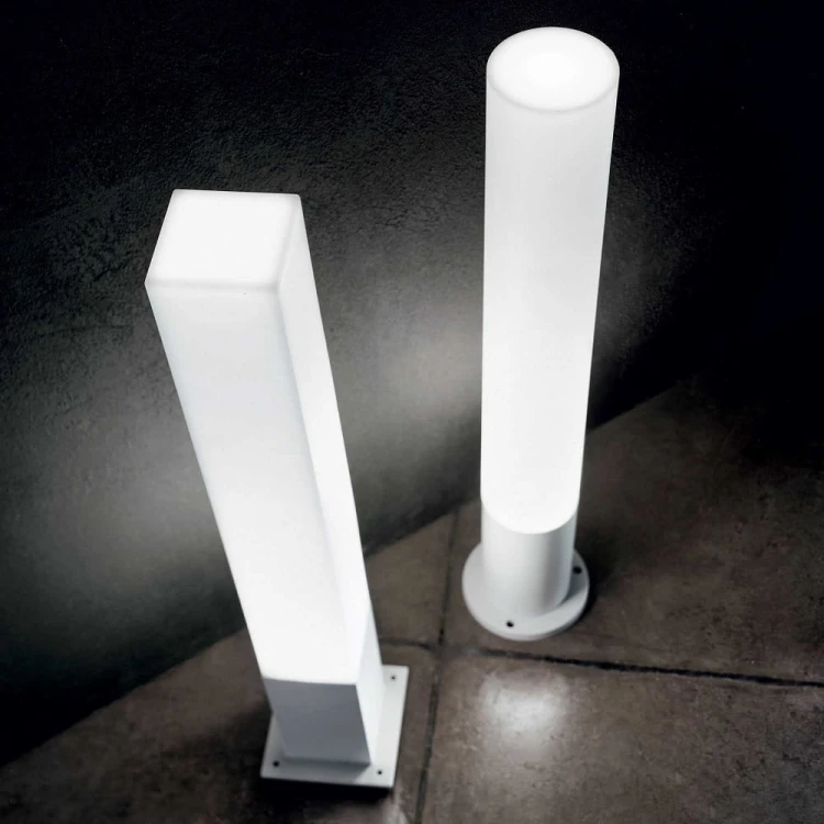 EDO OUTDOOR PT1 SQUARE BIANCO 142999 słupek lampa zewnętrzna Ideal Lux 1.jpg