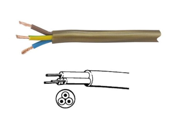 przewód elektryczny okrągły złoty 3.jpg